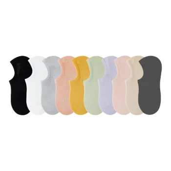 Lan Miao No-Show Socks Women's 10 Pack