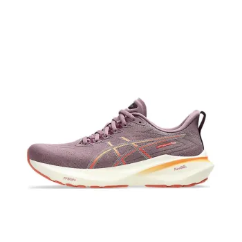 Asics Anti Slip Wear Resistant Low Top Running Shoes Women's Light Purple