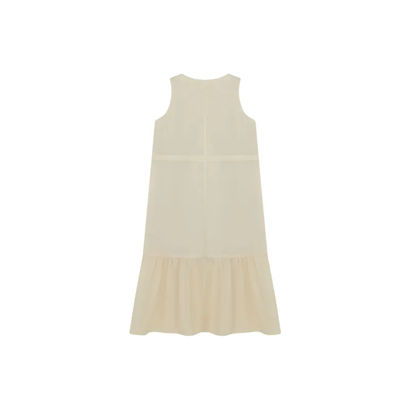 Teenie Weenie Sleeveless Dress Women's Ivory-1