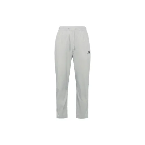 New Balance Knitted Sweatpants Men Light Gray