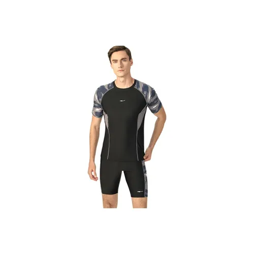 Erke Men's Training Series Swimming Shorts Men Black