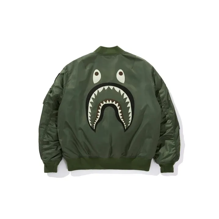 Alpha Industries X A BATHING APE Jackets Men Camouflage Army Olive-1