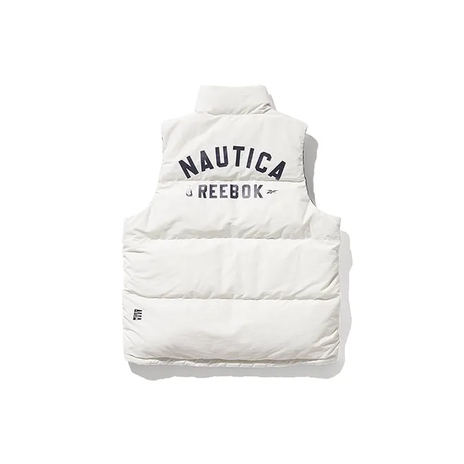 Nautica White Sail Vests Unisex-1