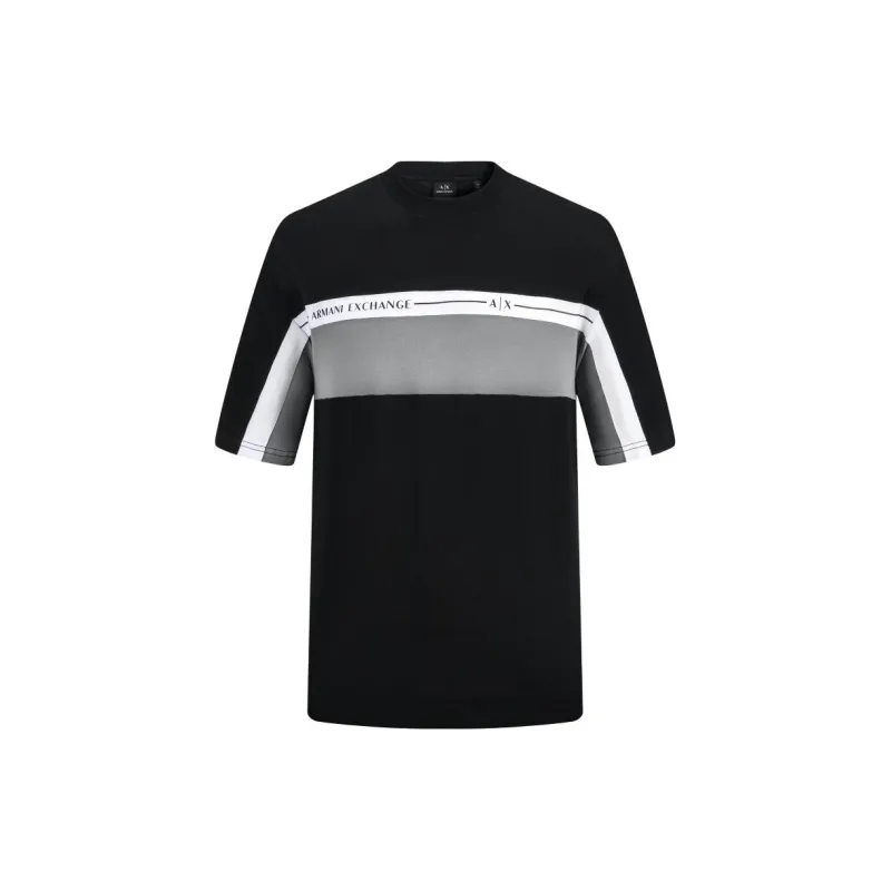 ARMANI EXCHANGE T Shirts Men Black & Gray-0