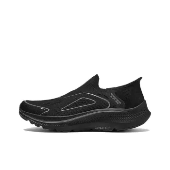 Skechers MEN'S GO Street Cool Movement Anti Slip Wear Resistant Low Top Casual Shoes Men's Black