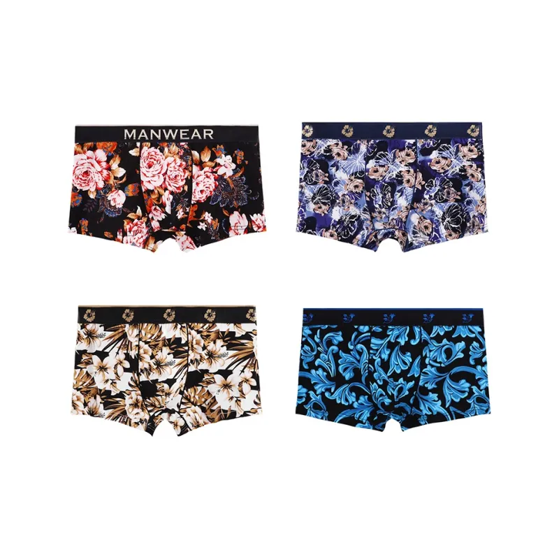 Lan Miao Underpants Men's 4 Pack-7
