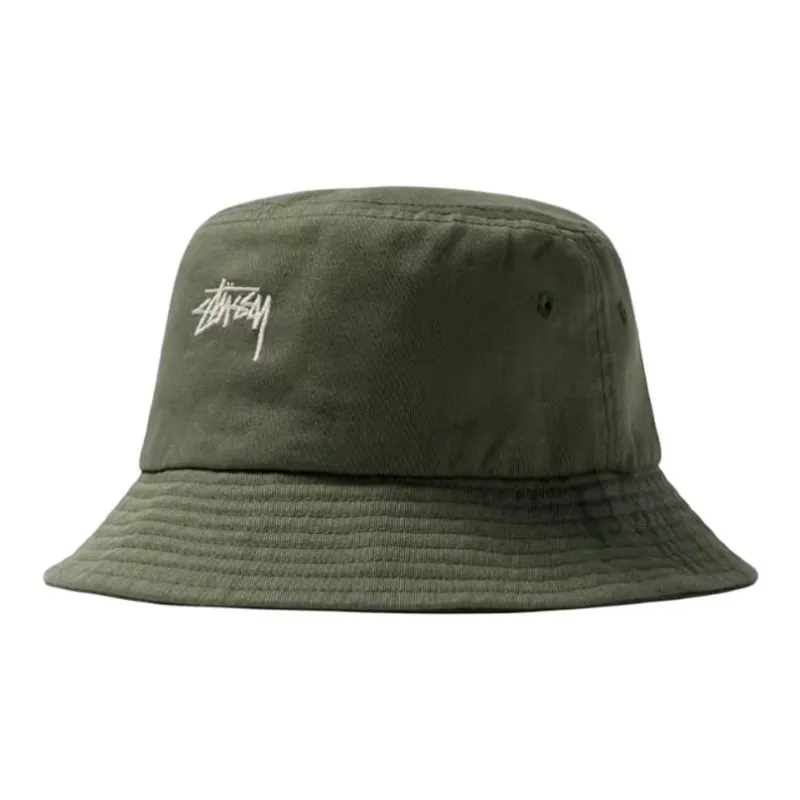 Stussy - Bucket Hats Unisex Army Green-0
