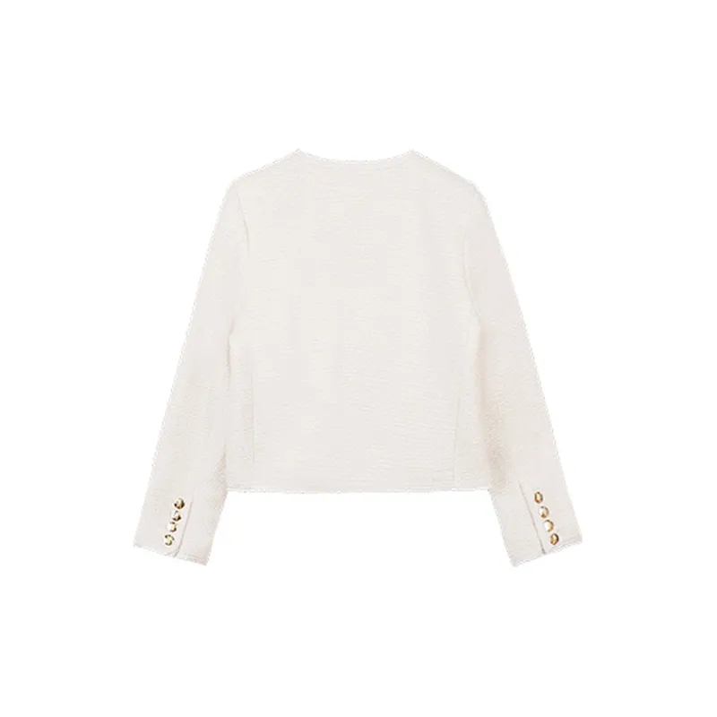 Migu Jackets Women's White-1