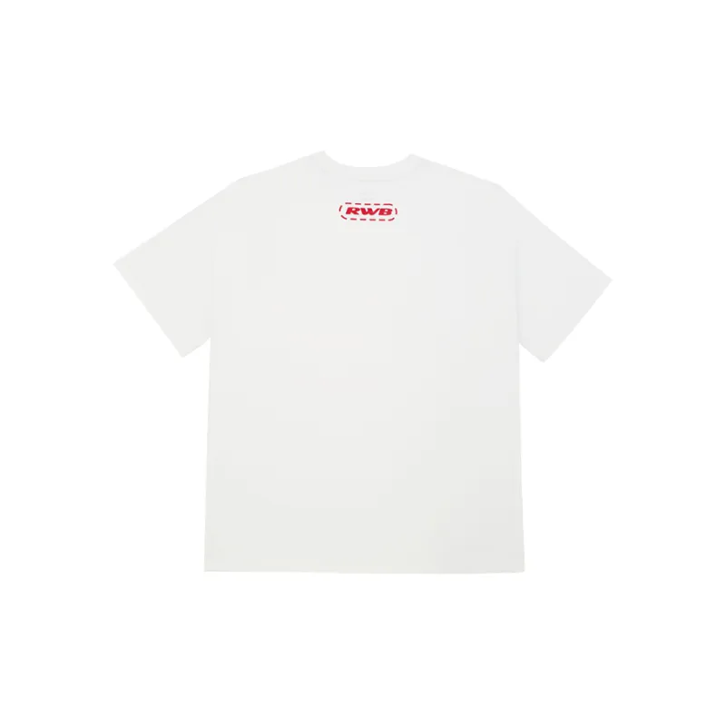 RAUH Welt BEGRIFF Short Sleeved T Shirts Unisex White-1