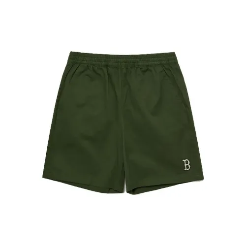 MLB Boston Red Sox Sports Shorts Men Army Green