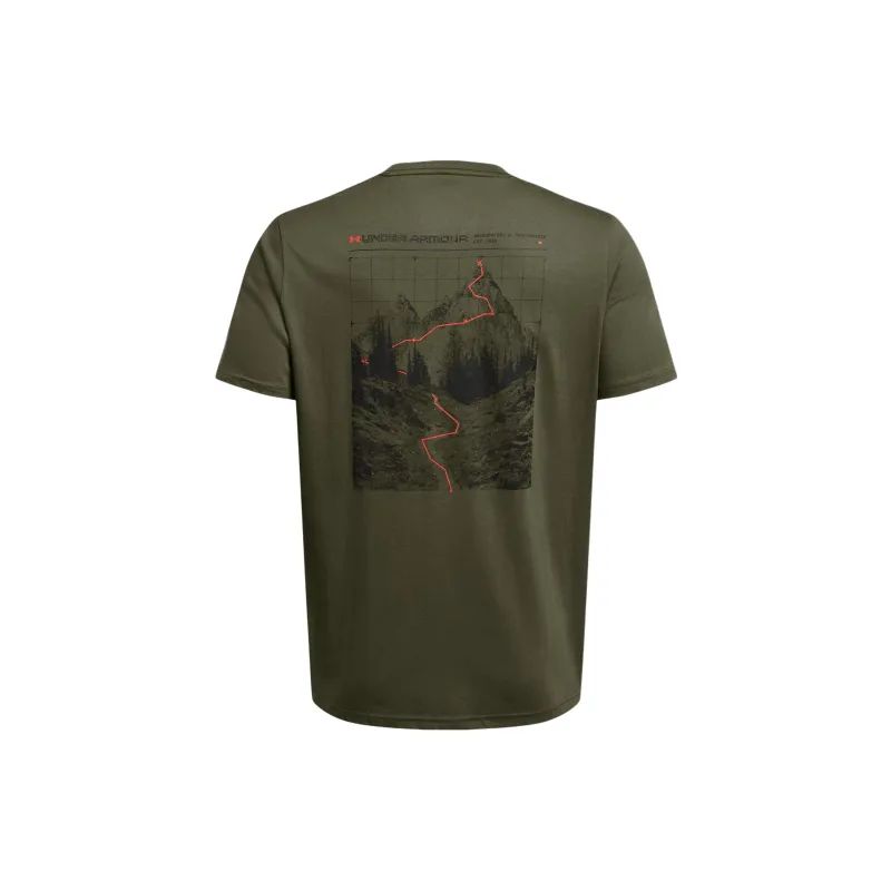 Under Armour T Shirt Men's Green-1