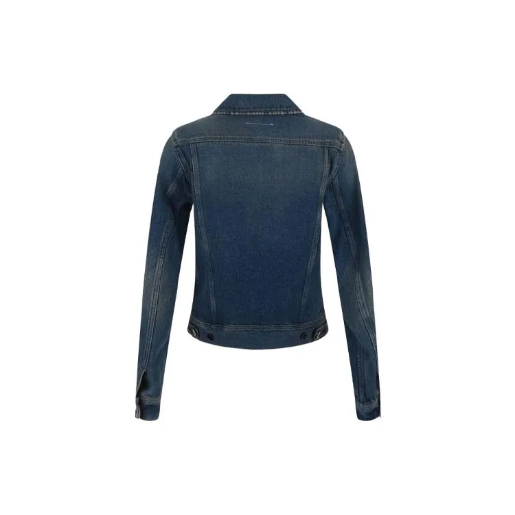 MM6 Maison Margiela Denim Jacket 'Green Cast'-1