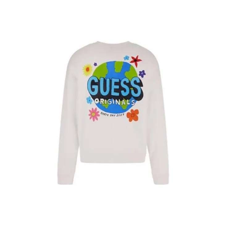 GUESS Sweatshirts Unisex White-1