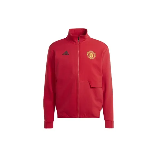 Adidas Manchester United Jackets Men Red