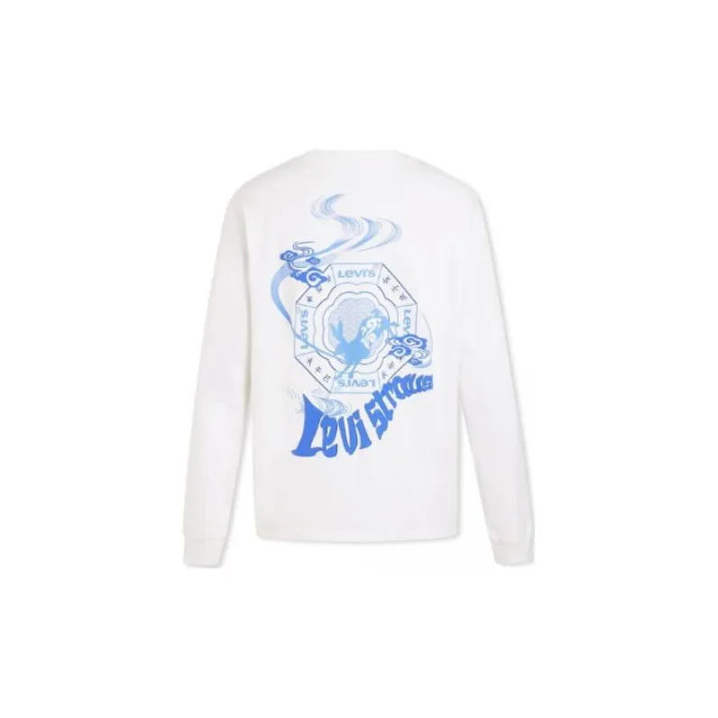 Levis Sweatshirts Men White-1