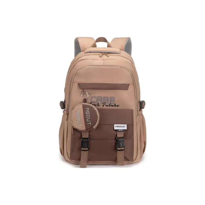 ZUOBAILI Nylon Backpack Regular Unisex Multicolor-3