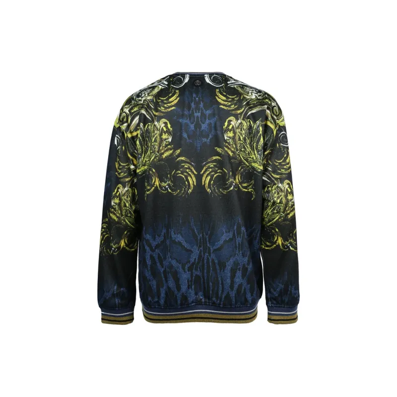 Roberto Cavalli Sweatshirt Men's Blue-1