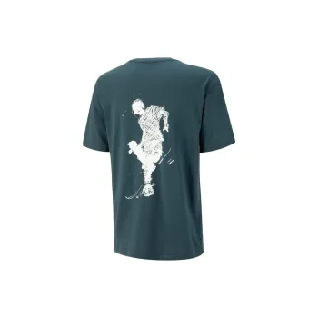 PUMA T Shirts Men Midnight Blue