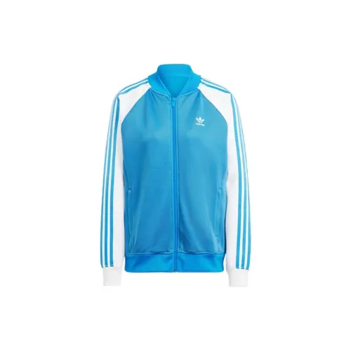 Adidas Originals Classics Oversized SST Jackets Women's Blue