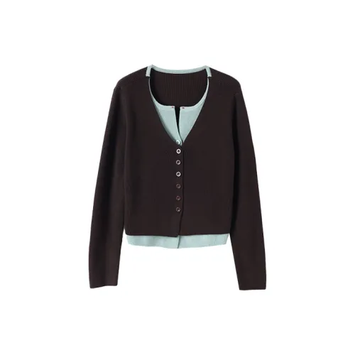 Liedu Sweaters Women's Coffee