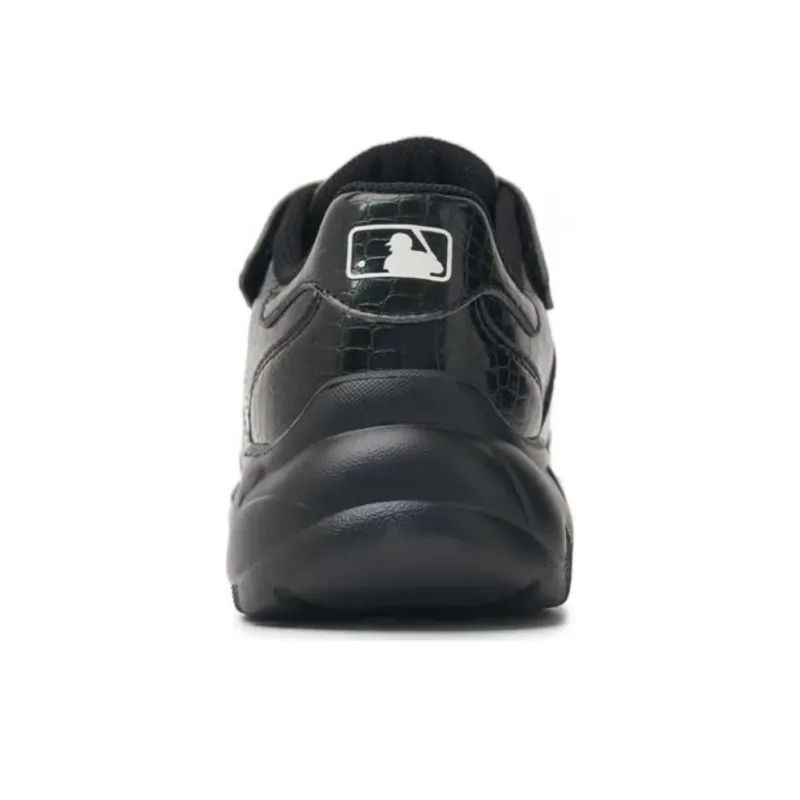 MLB KIDS Abrasion Resistant Low Top Kids Lifestyle Shoes Black White Kids'-4