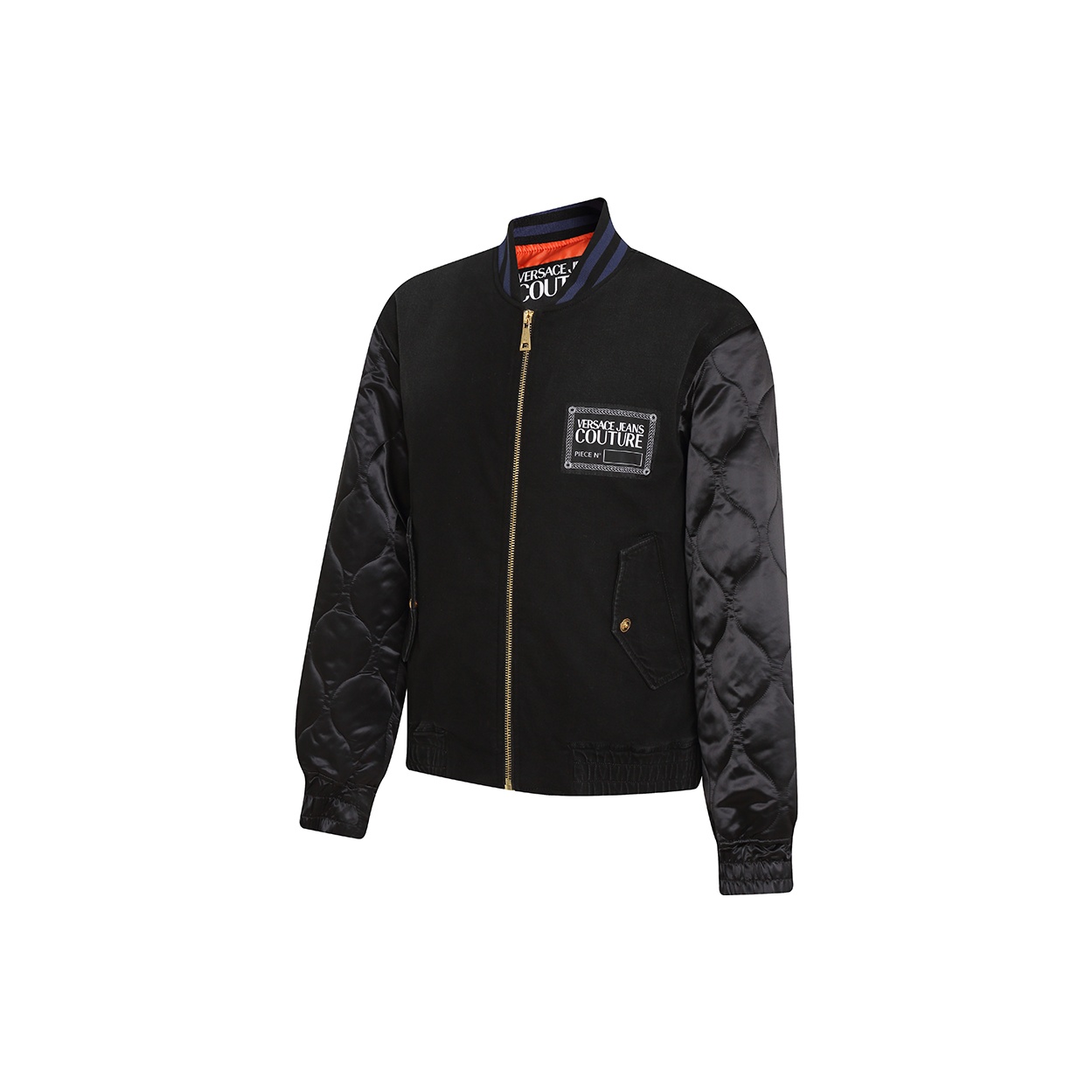 VERSACE JEANS COUTURE Puffer Jackets Men Black - POIZON