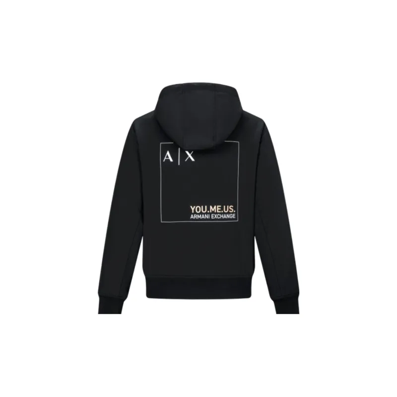 ARMANI EXCHANGE FW22 Puffer Jacket Men's Black-1