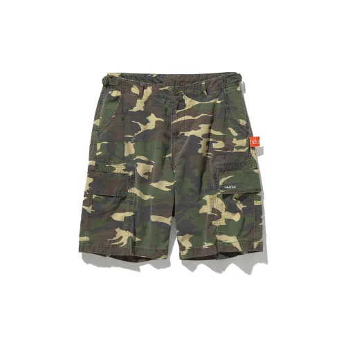 Nautica White Sail X Hirotsu Yumoto Co-titled Series Casual Shorts Unisex Camouflage