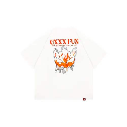 GXXX T-Shirts Unisex White