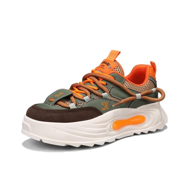 Tonlion Cushioning Breathable Low Top Casual Running Shoes Men's-15