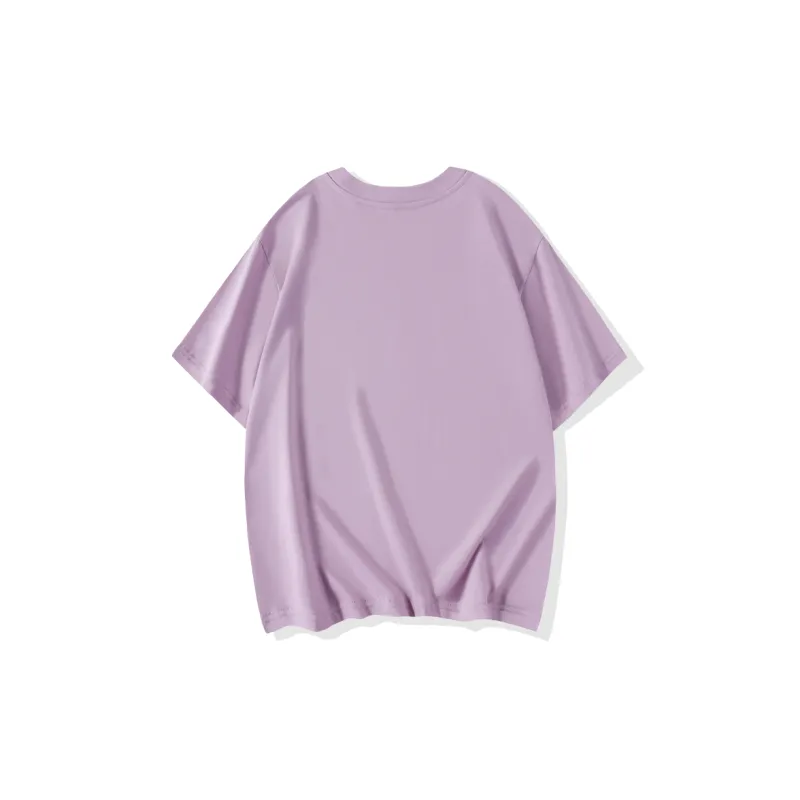 Cotton Drop Shoulder Sleeve T Shirt Women's-17