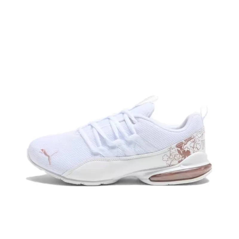 PUMA Riaze Prowl Slip Resistant Low Top Casual Running Shoes Women's White-0