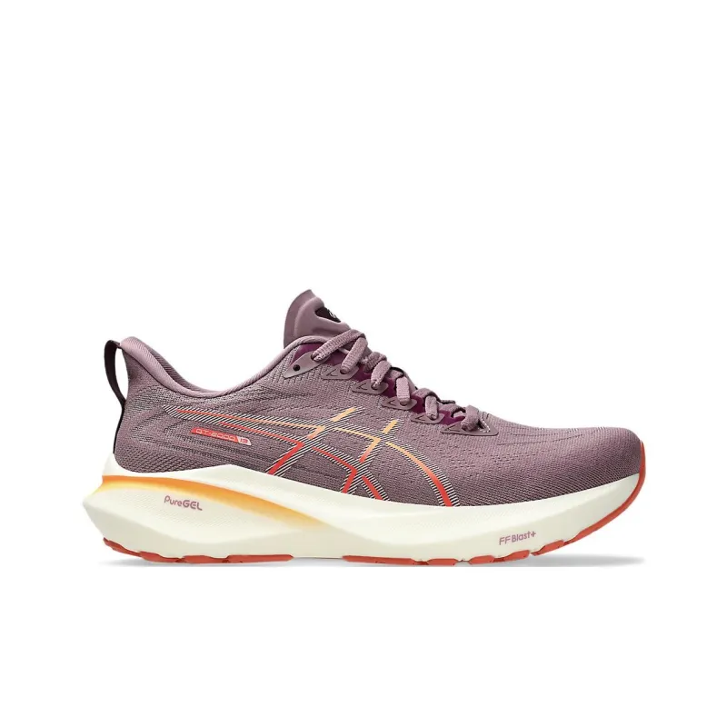Asics GT 2000 13 Anti Slip Wear Resistant Low Top Running Shoes Unisex Purple Umber-1