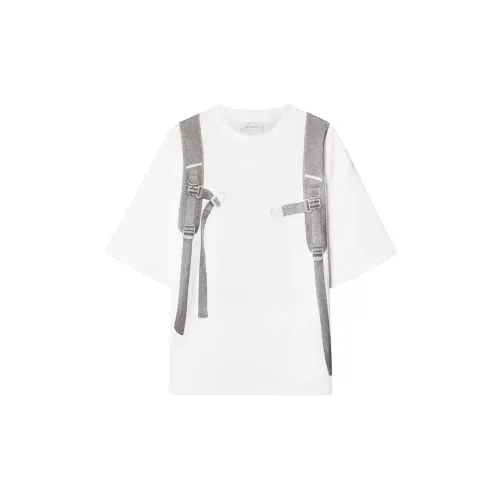 OFF-WHITE Backpack-print Cotton T-shirt