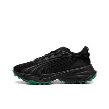 PUMA Mercedes AMG Petronas F1 Anti Slip Wear Resistant Low Top Casual Running Shoes Unisex Black