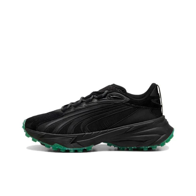 PUMA Mercedes AMG Petronas F1 Anti Slip Wear Resistant Low Top Casual Running Shoes Unisex Black-0