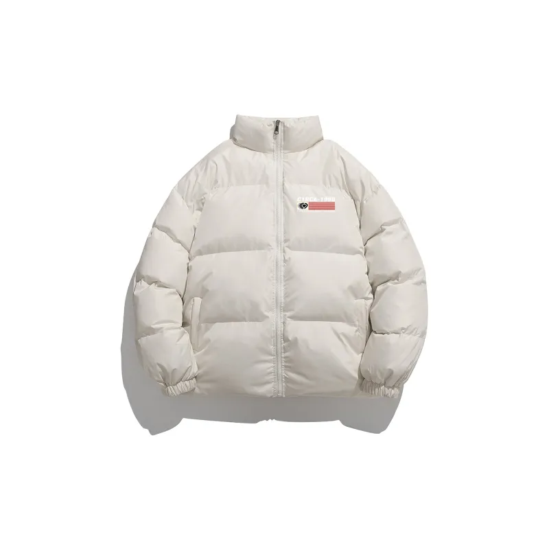 C1RCA Puffer Jacket Coat Unisex Beige/Black/Gray-1