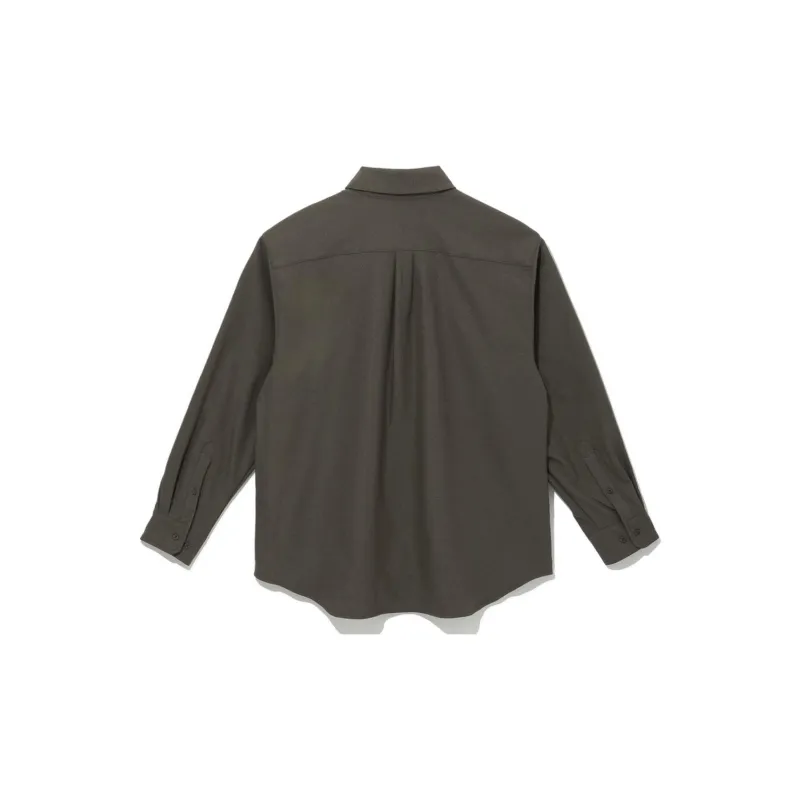 New Era Shirts Men Olive Green-1