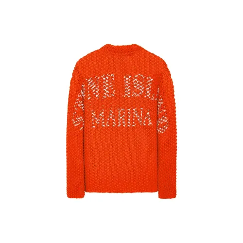 STONE ISLAND Sweaters Unisex Dragon Shrimp Red