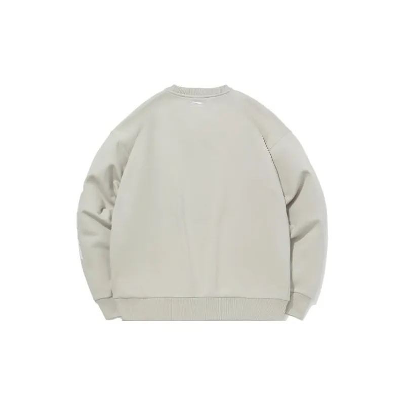 LINING Sports Fashion Collection Sweatshirts Men Seed Yellow Gray-1