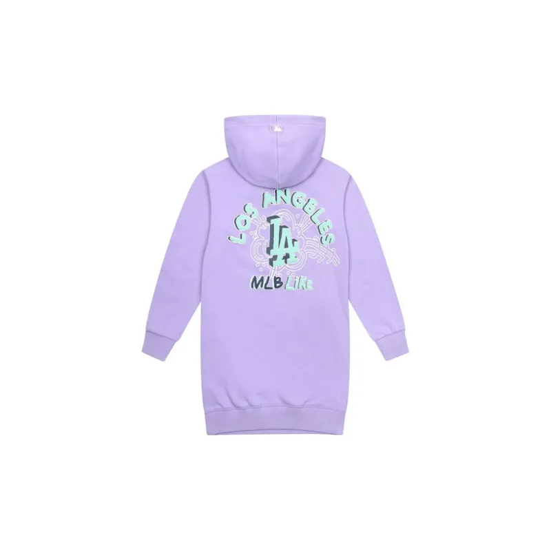 MLB Long Sleeved Dresses Women's Purple-1