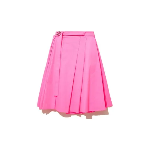 WE11DONE Casual Long Skirts Women's Pink