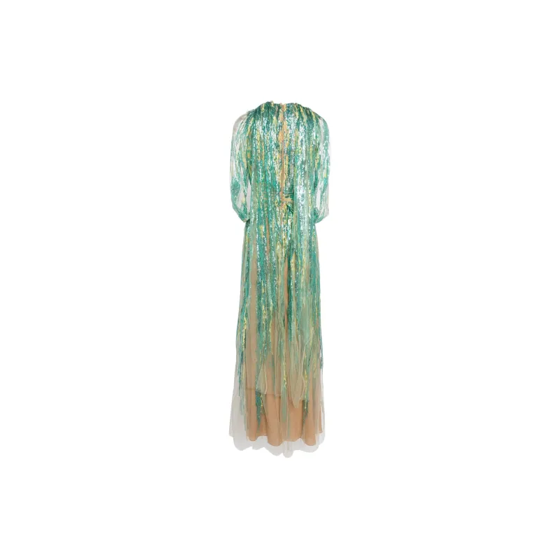 ELIE SAAB Sequin embellished Tulle Gown-1