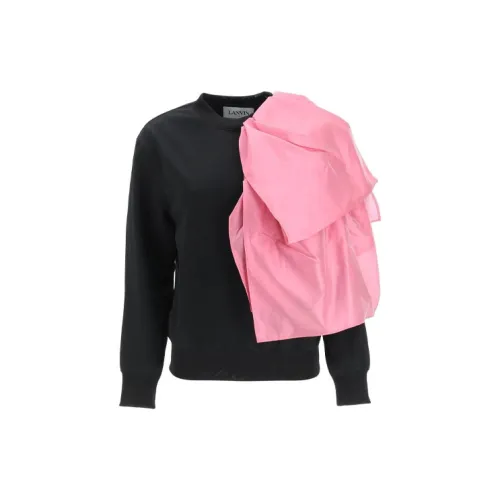 Lanvin Sweatshirts Women's Black