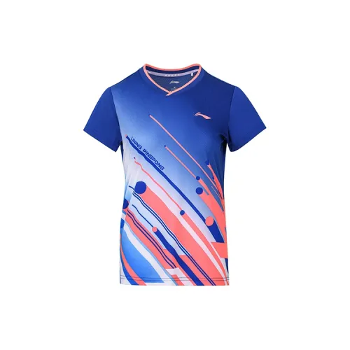 LINING Table Tennis Clothing Women's Dream Blue