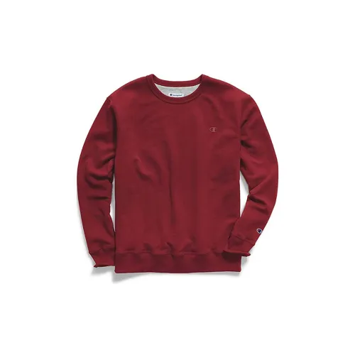 Champion Sweatshirts Unisex Cherry Red