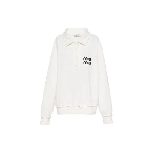 MIU MIU Polo Shirts Women's White