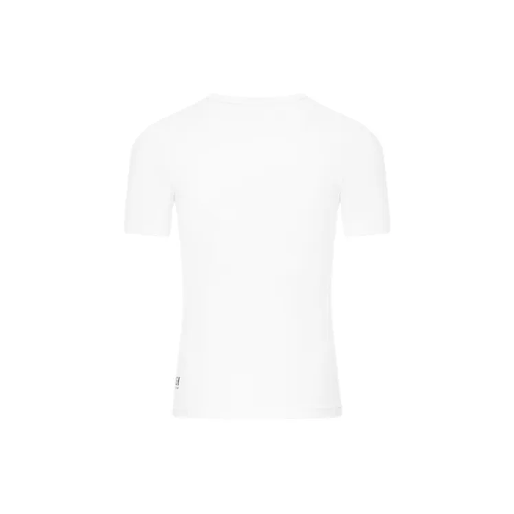 DESCENTE Dyson AWAKEN Wind Resistant Running Series T Shirts Men WT White-1