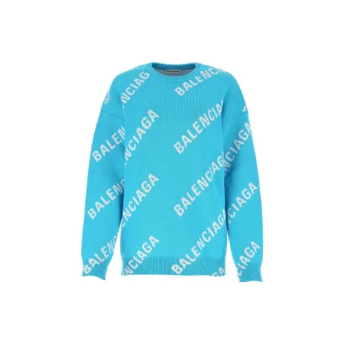 Balenciaga Sweaters Women's Blue