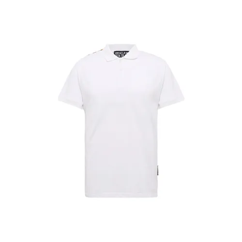 VERSACE JEANS COUTURE Polo Shirts Men White